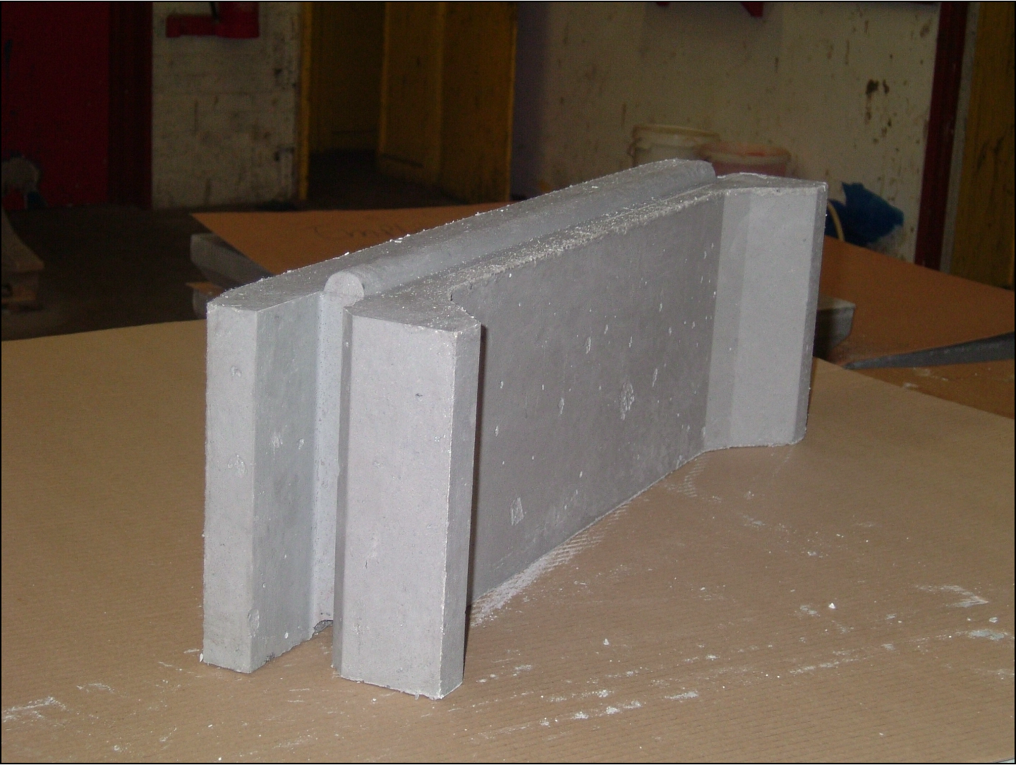 Lingl kiln roof block